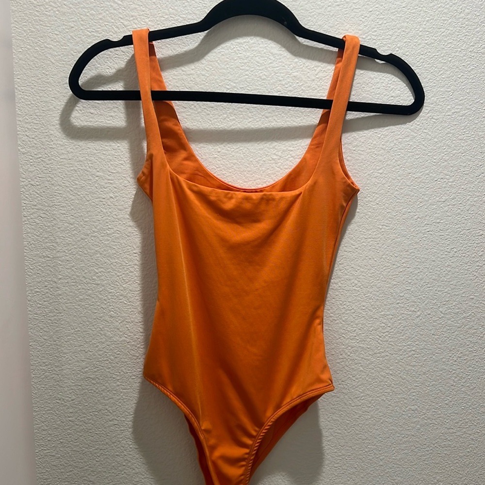 Princess Polly Orange Bodysuit